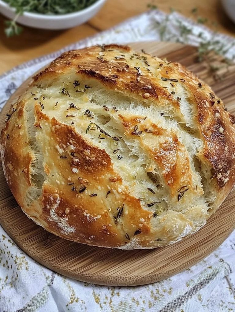 Knoblauchbrot ohne Kneten: Einfache Anleitung für Perfektes Brot