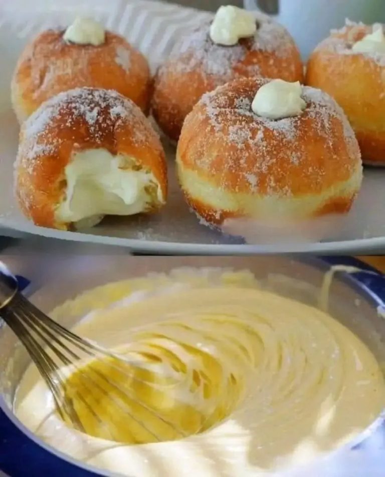 Rezept für gefüllte Donuts