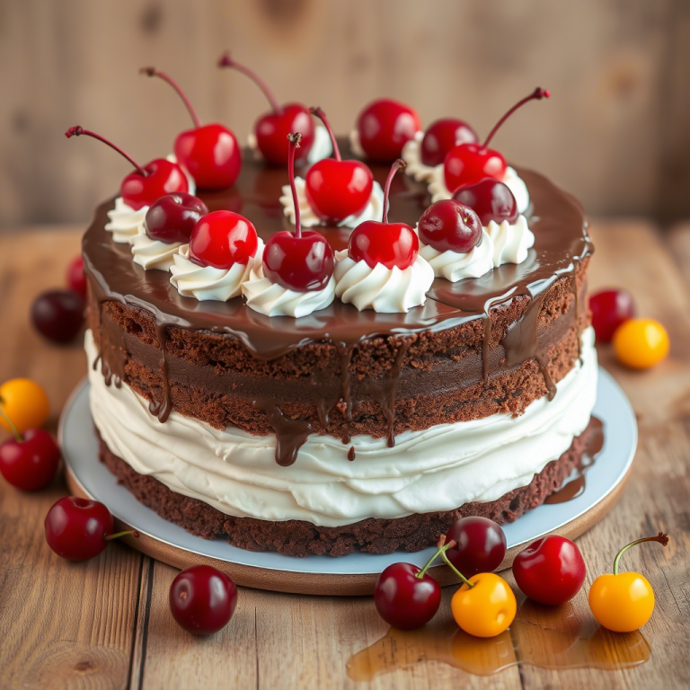 Original Schwarzwälder Kirschtorte – Das ultimative Rezept mit Kirschwasser