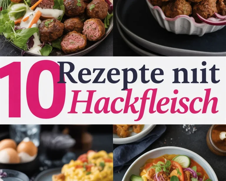 Schnelle und leckere Rezepte mit Hackfleisch, z.B. Empanadas und Hackbällchen.