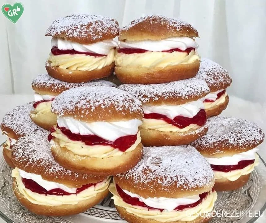 Gefüllte Krapfen deluxe, frisch gebacken und verführerisch gefüllt.