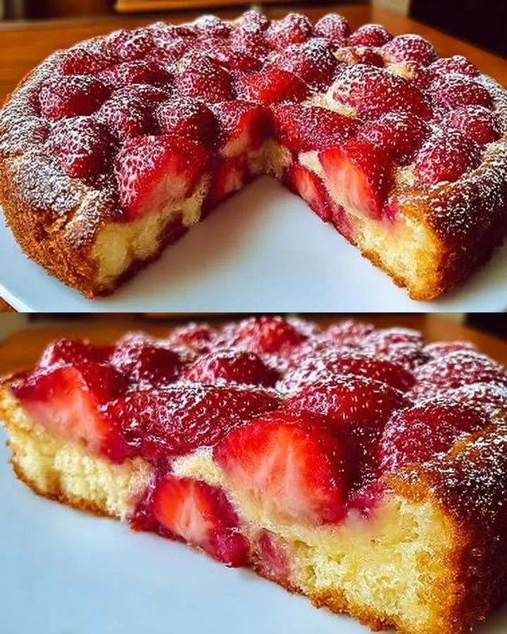 Leckere Erdbeertorte mit geheimen Zutaten für den perfekten Geschmack.