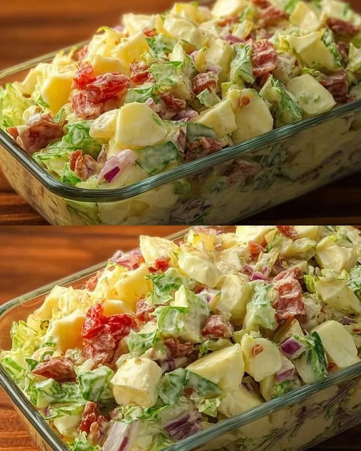 Leckerer und frischer Sommer-Salat als ideales Gericht für heiße Tage