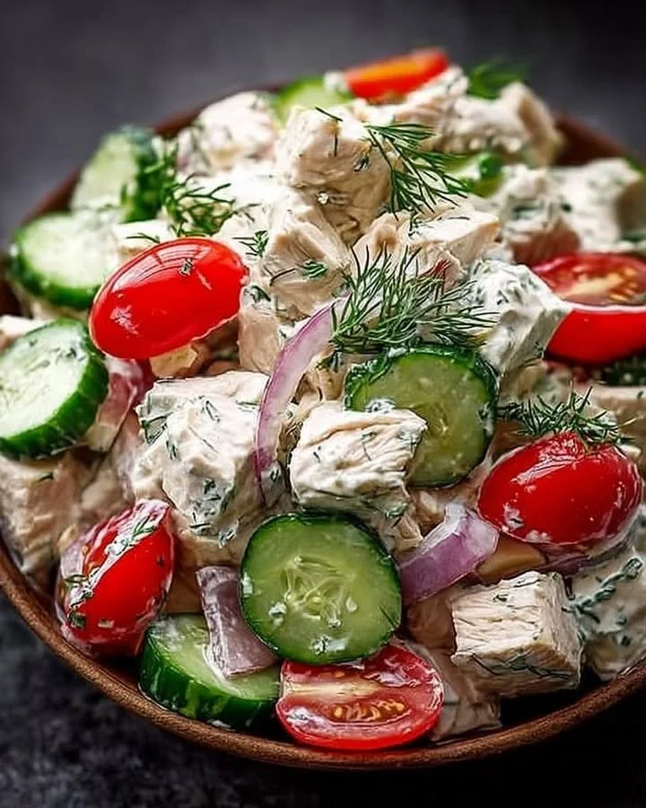 Leckerer Sommer-Salat mit frischen Zutaten für den perfekten Genuss