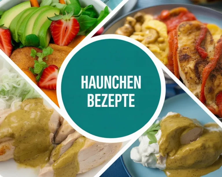 Verschiedene Hähnchen Rezepte, darunter toskanisches Hähnchen, Hähnchen Piccata und Parmesan Pasta.