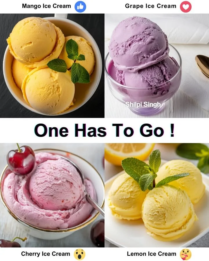 Eine Schale mit cremigem Mango-Eis, garniert mit frischen Mangostücken.