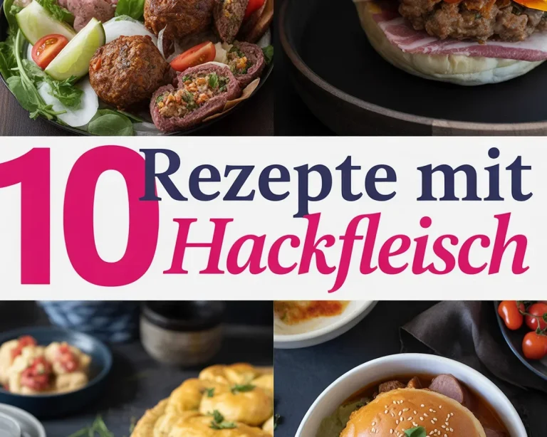 Schnelle und leckere Rezepte mit Hackfleisch für jeden Anlass.