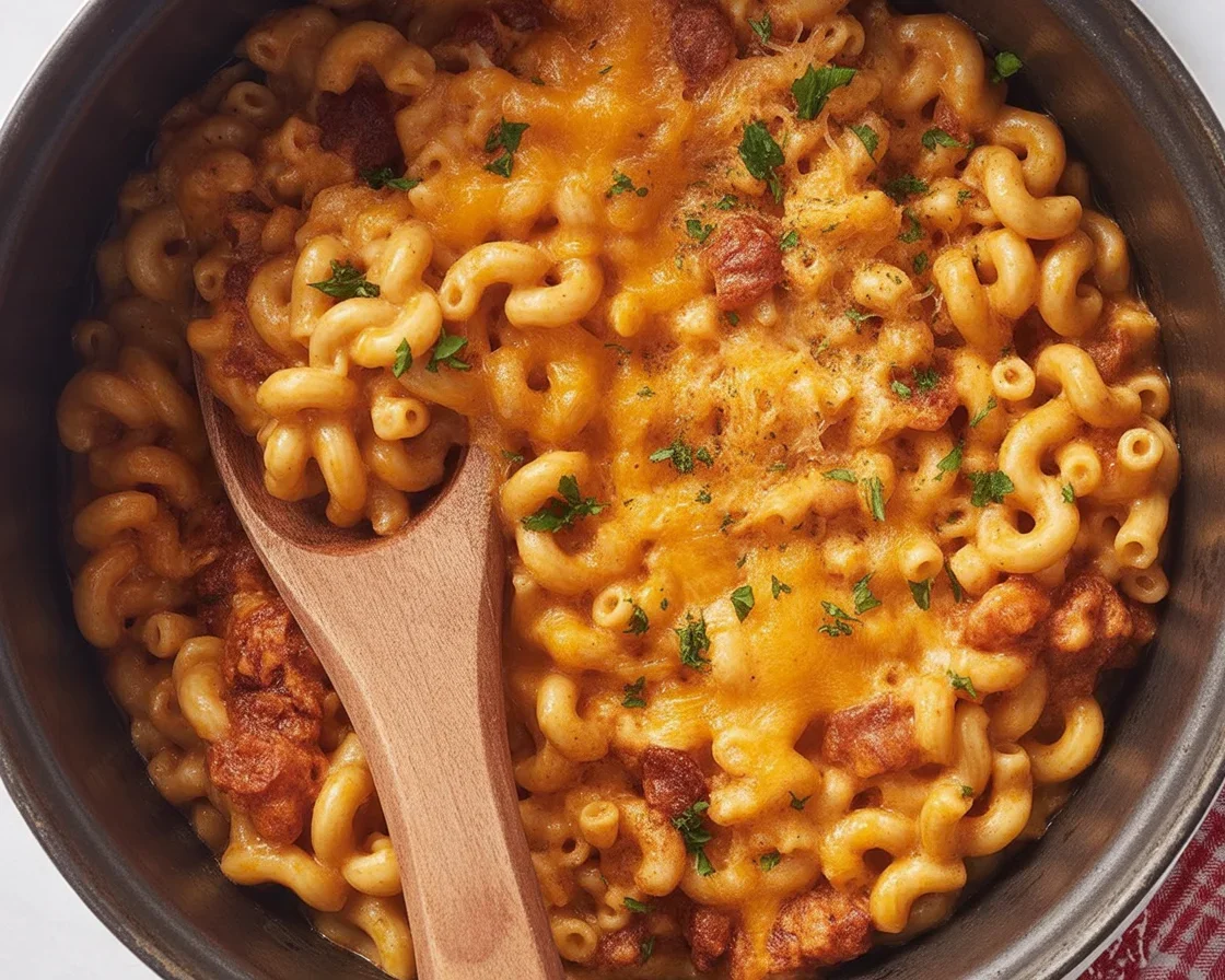 Einfaches One-Pot Pasta Gericht mit frischen Zutaten in nur 20 Minuten zubereitet.