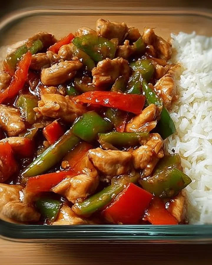 Leckere Hühnerpfanne Rezept in 15 Minuten zubereitet