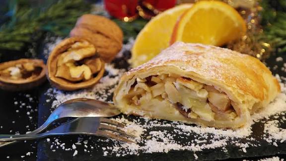 🍏 Apfelstrudel – Traditioneller Apfelstrudel