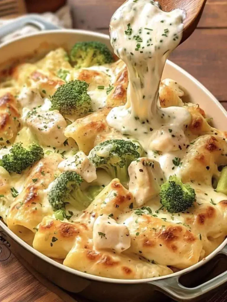 🍲 Auflauf-Alarm: Hähnchen-Brokkoli-Auflauf Alfredo in 30 Minuten