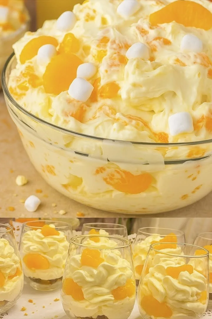 Mascarpone-Schlemmertraum Dessert mit cremigem Topping auf einem Teller