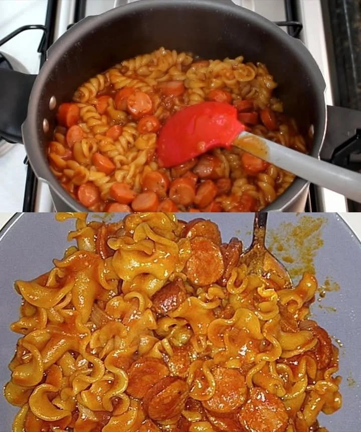 Schüssel mit köstlichen Sheriff-Nudeln, ideal für jedes Gericht