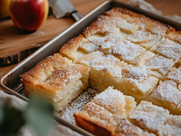 Apfelkuchen in 5 Minuten – saftig, einfach und himmlisch lecker!