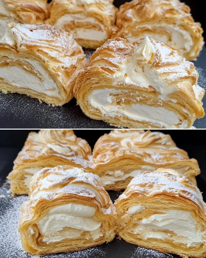 5-Minuten Magischer Französischer Kuchen, der im Mund schmilzt