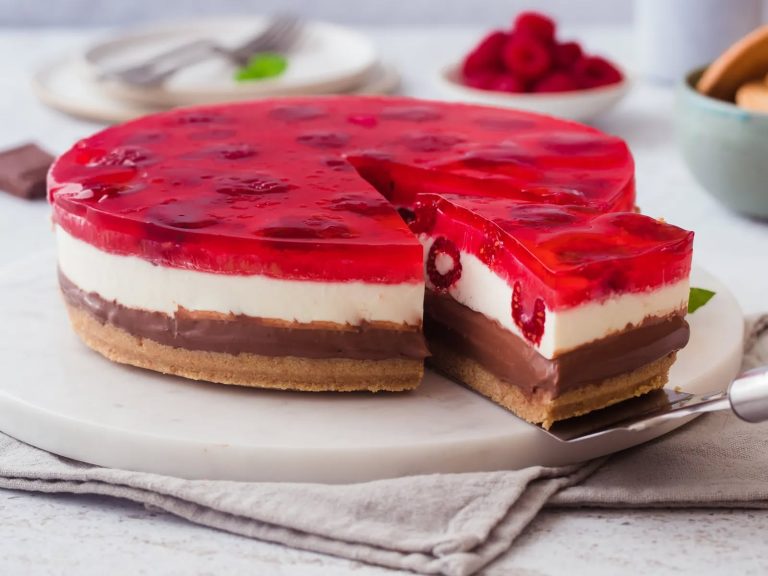 Himbeer-Schokoladen-Torte ohne Backen