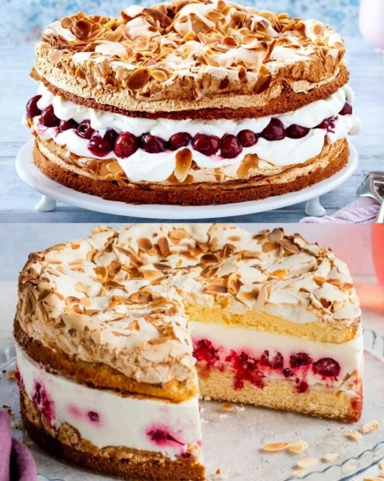 Omas Kirsch-Baiser-Torte