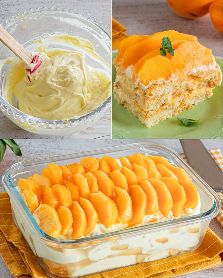Pfirsich-Tiramisu – Das Rezept für die sommerliche und duftende Version