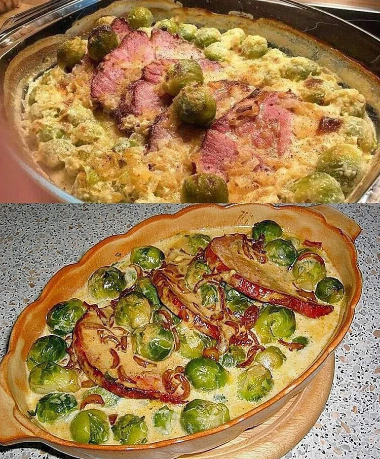 SUPER saulecker! Omas Rosenkohlauflauf