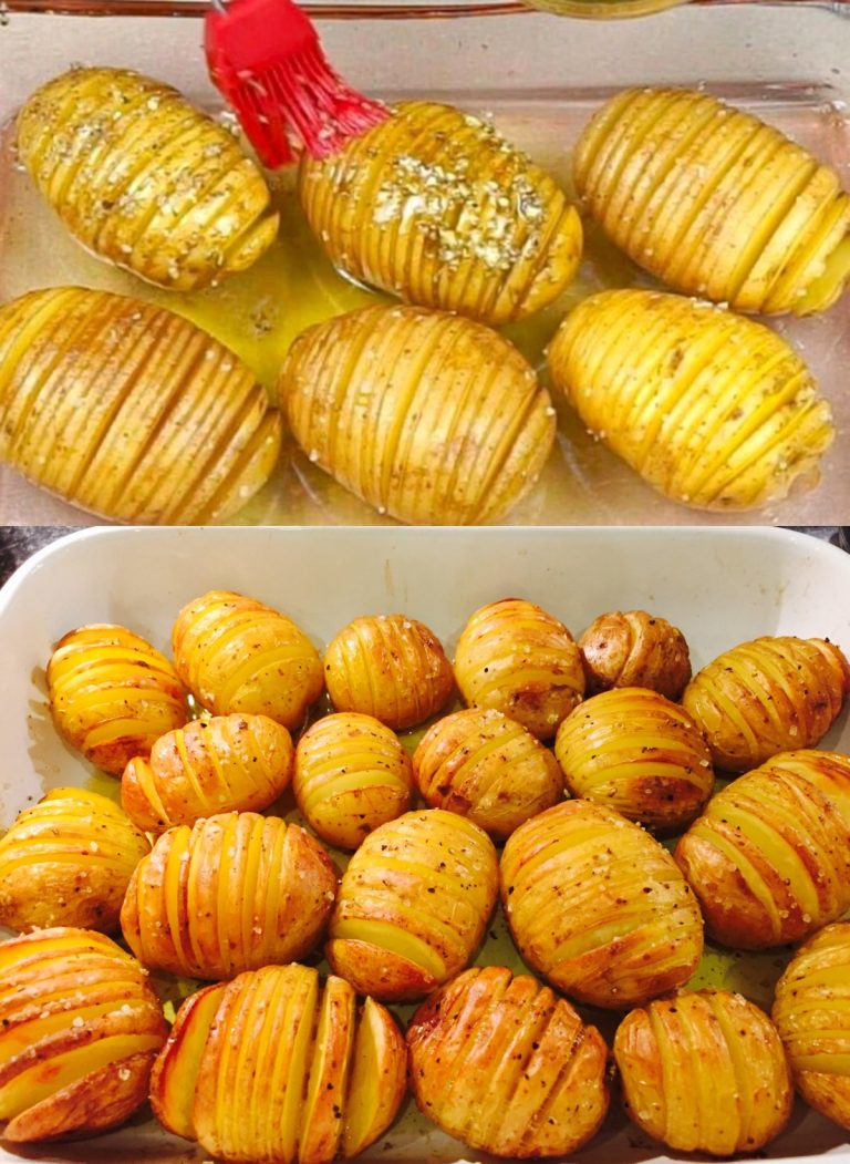 Mhmm – so macht man ganz einfach LECKERE Kartoffeln “Akkordeon”