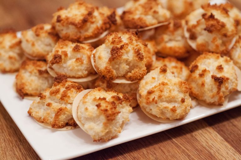 Marzipan-Kokos-Makronen – Der himmlische Klassiker aus Omas Küche