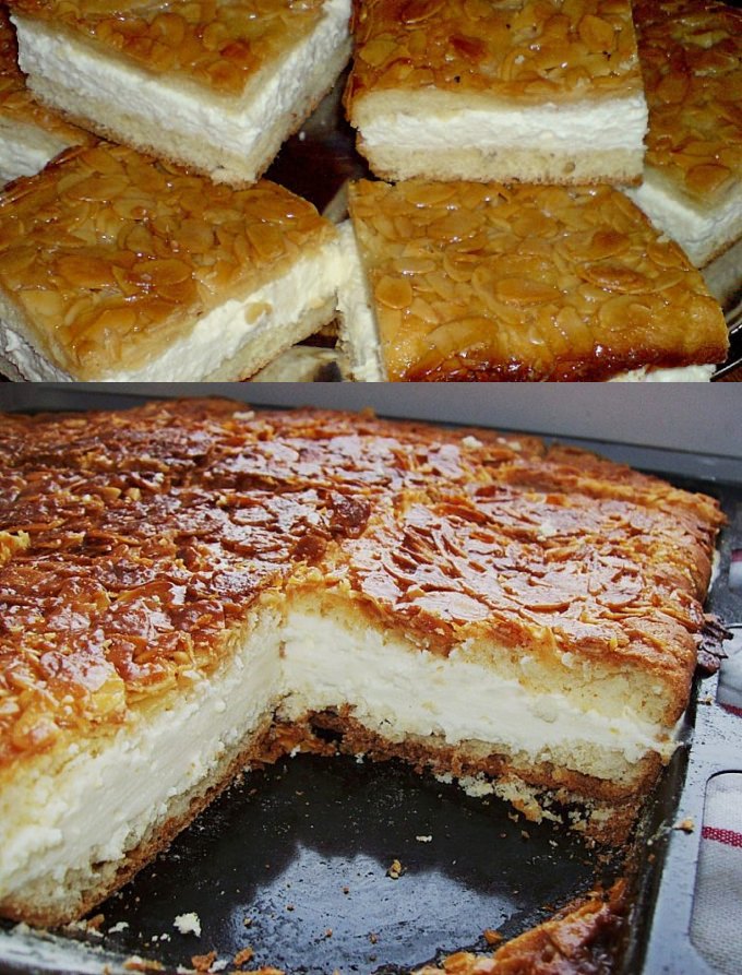 Ultimativer Bienenstich – mit leckerer Pudding-Sahne-Füllung
