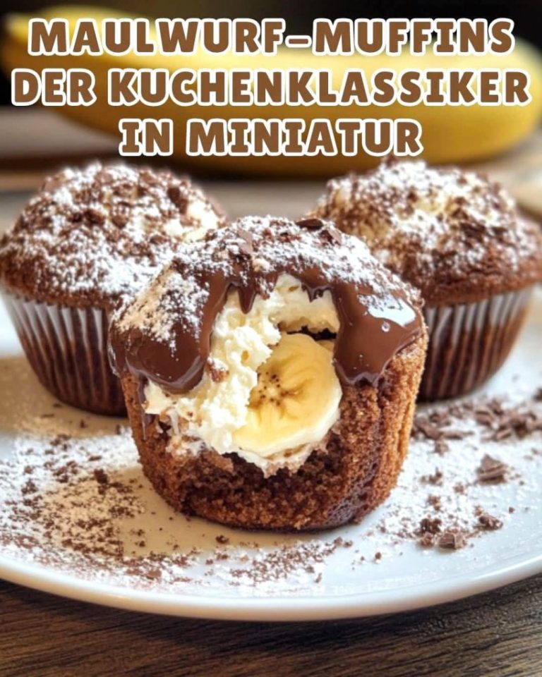 Maulwurf-Muffins – Der Kuchenklassiker in Miniatur