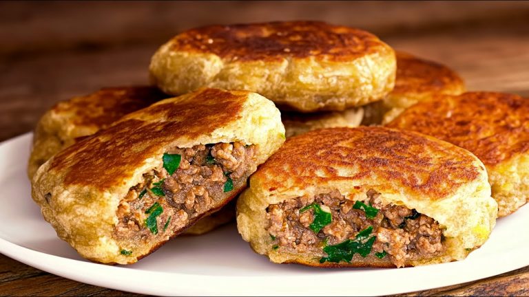 Fladen gefüllt mit Hackfleisch – besser als jedes Fastfood!