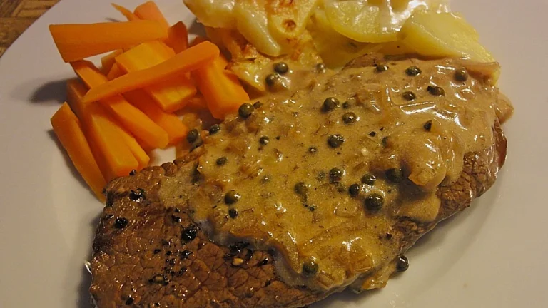 Grünes Pfeffersteak – Schnelles & Schmackhaftes Pfannengericht