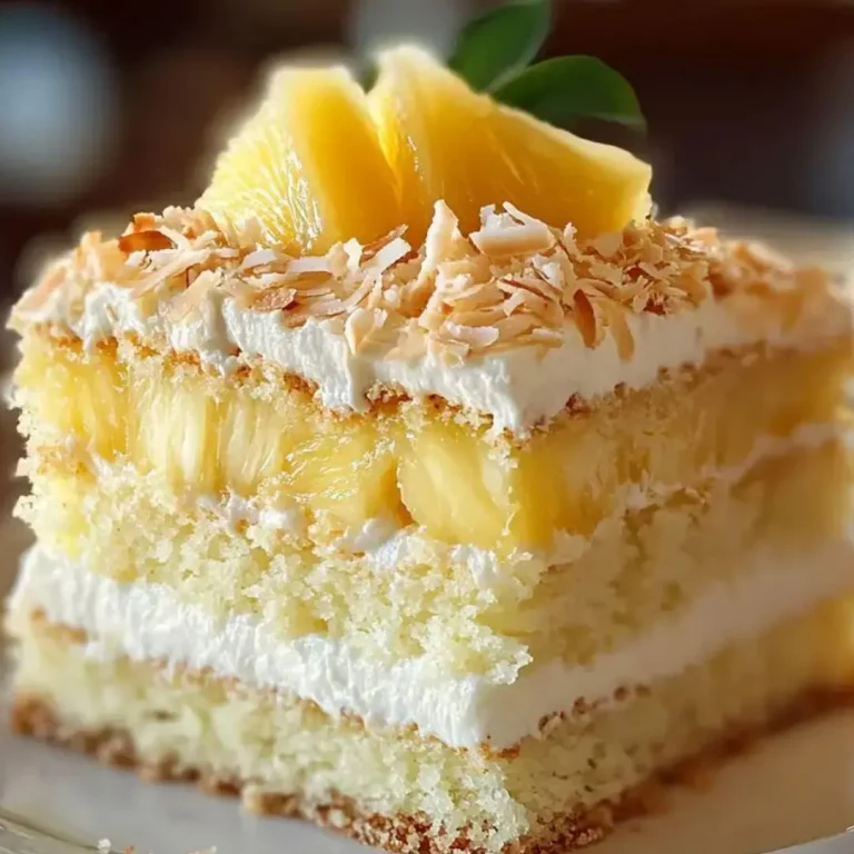 🌴 Ananas-Kokos-Traumkuchen
