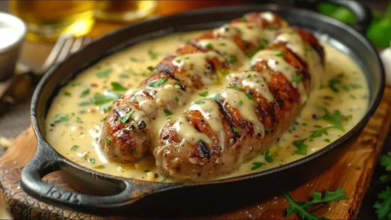 Andouillettes mit altmodischem Senf