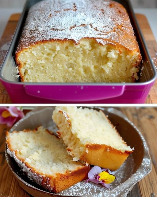 Omas Vanillepudding Kuchen