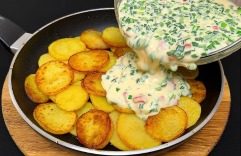 Omas Kartoffelgericht zum Abendessen