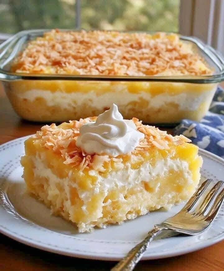 Ananas-Kokos-Traumkuchen mit Suchtgefahr – Ein himmlisches Dessert!