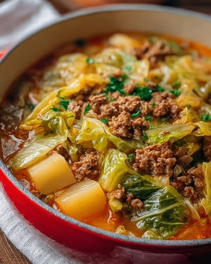 Wirsing-Hackfleisch-Eintopf