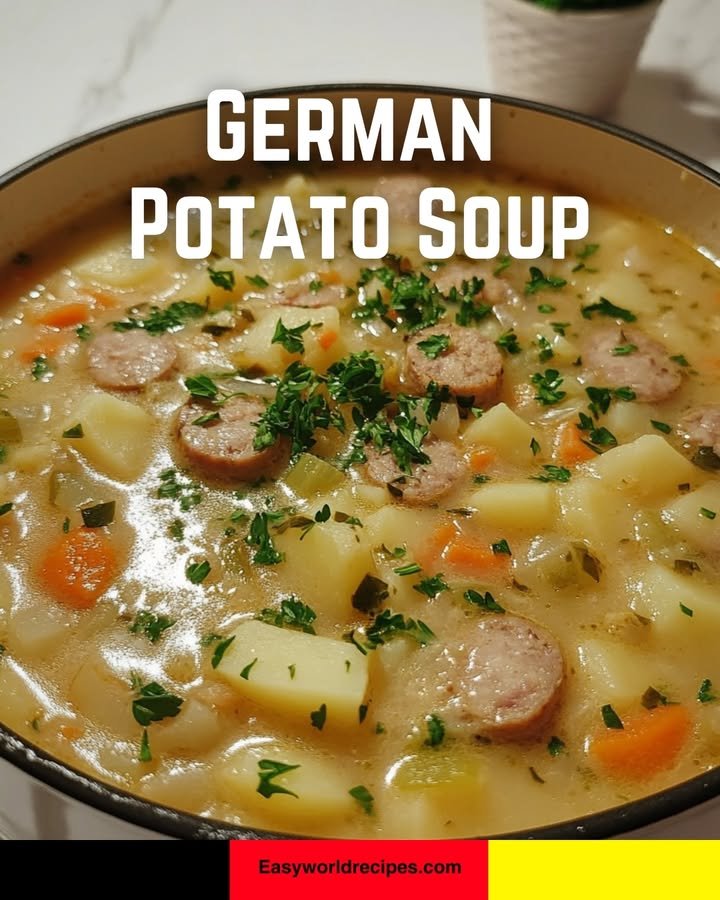 Deutsche Kartoffelsuppe