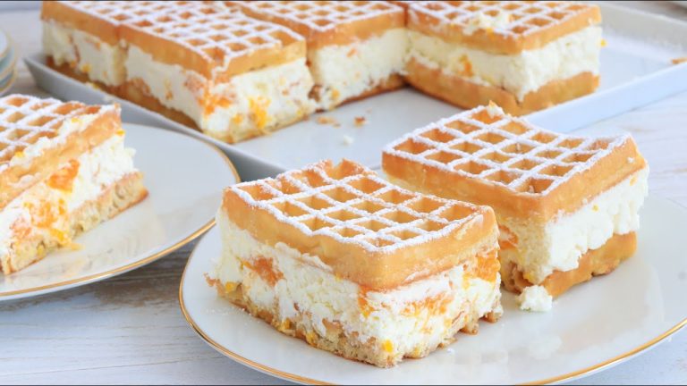 No-Bake Waffelkuchen