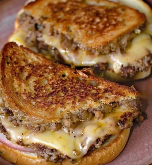 Patty Melt mit Geheimsoße