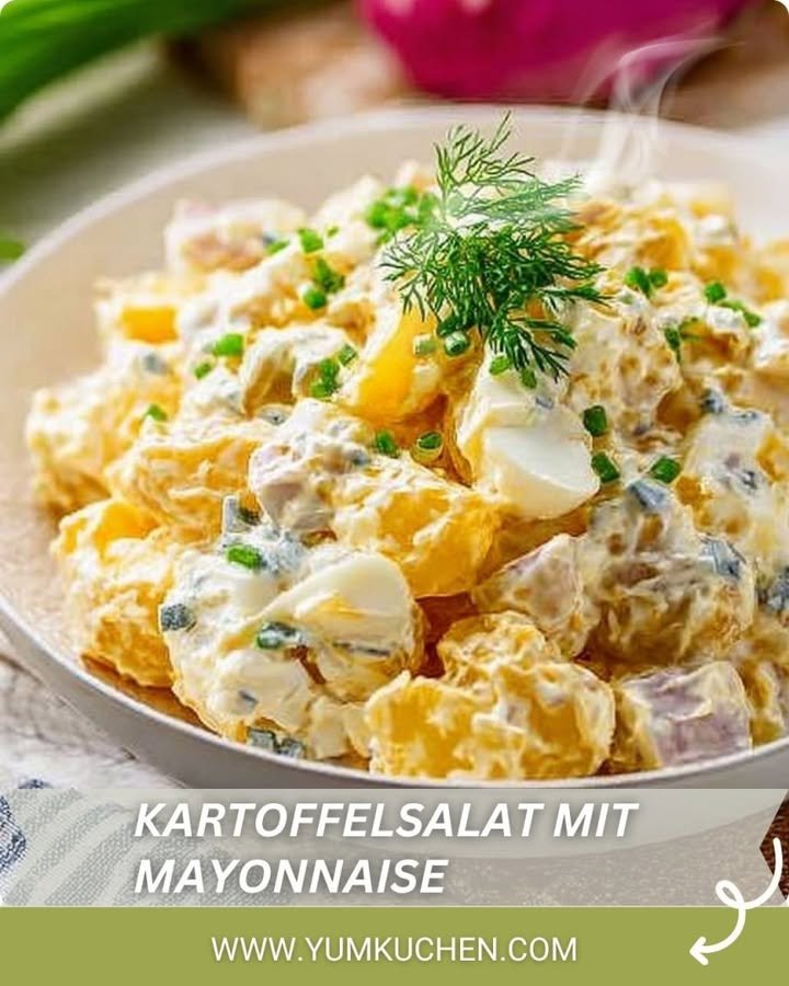 Kartoffelsalat mit Mayonnaise