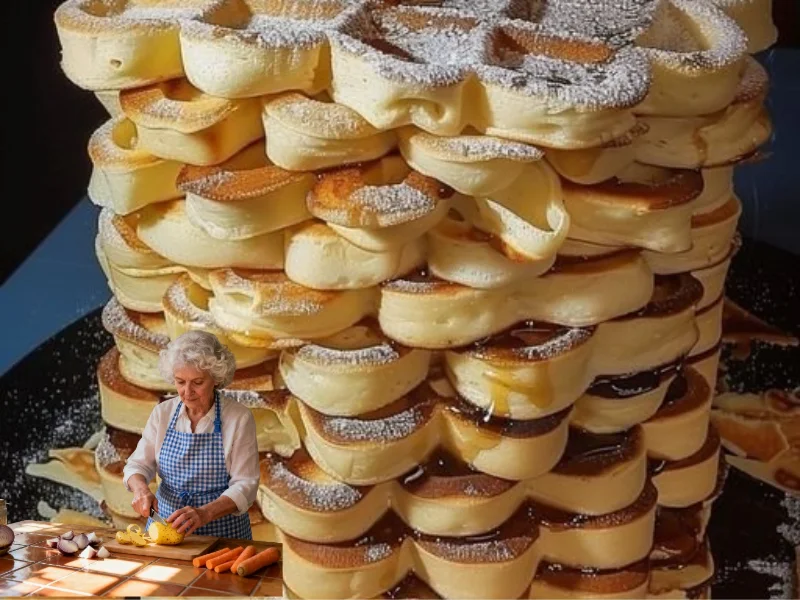 Belgische Vanille-Joghurt-Waffeln mit frischen Früchten