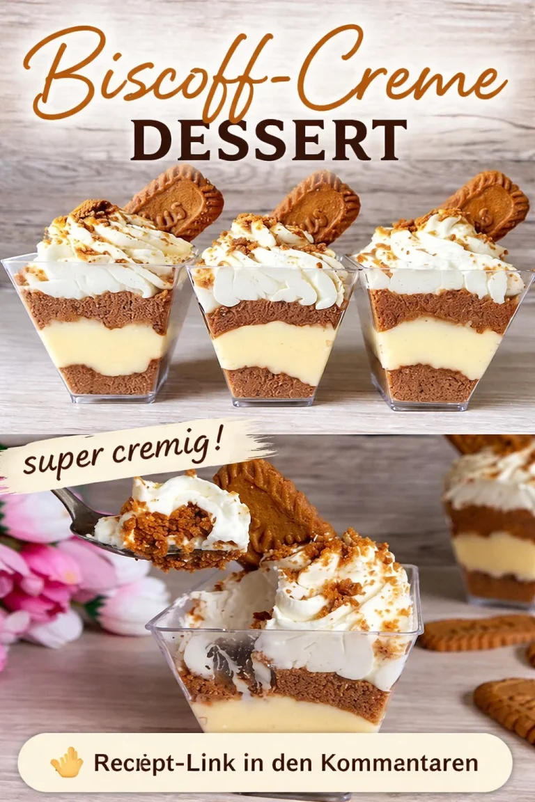 Schnelles Dessert Rezept in 10 Minuten zubereitet