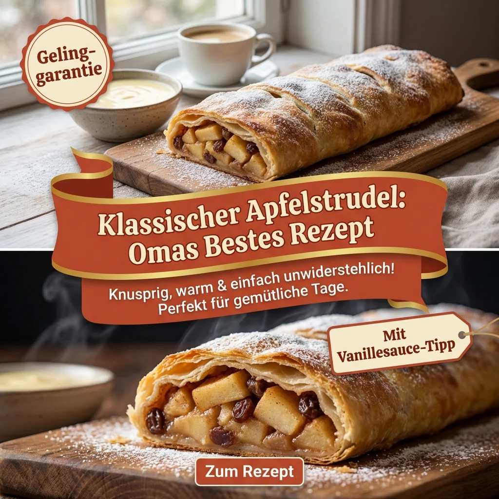 Leckere Gänsebraten nach Frau Jensens Spezialrezept serviert mit Beilagen.