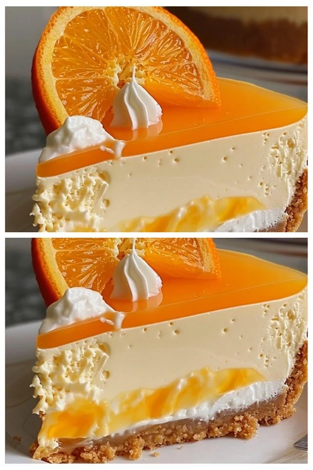Orangencremesicle-Käsekuchen
