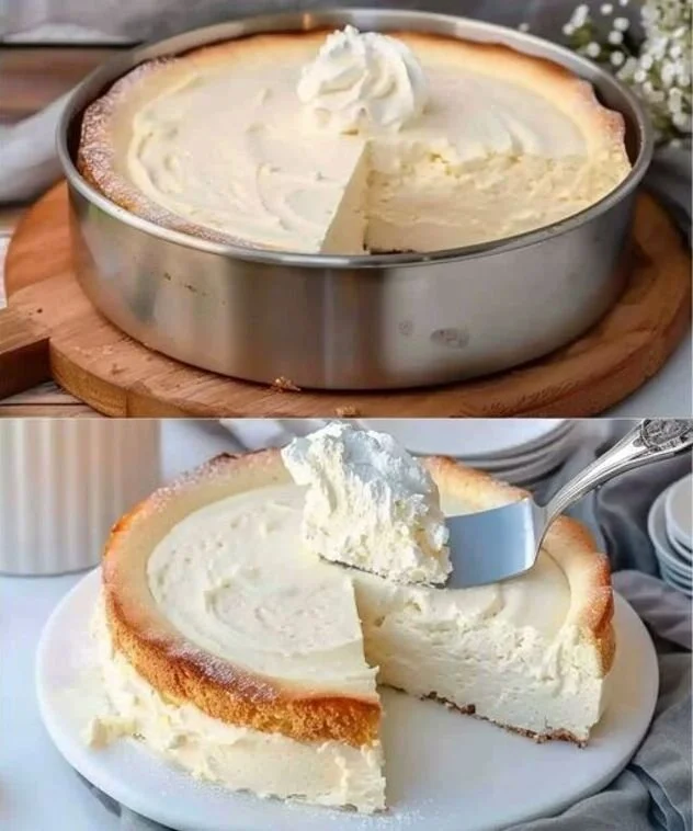 Quarkkuchen ohne Boden
