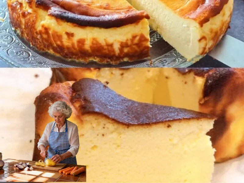 Saftiger Käsekuchen ohne Boden, inspiriert von Omas klassischem Rezept