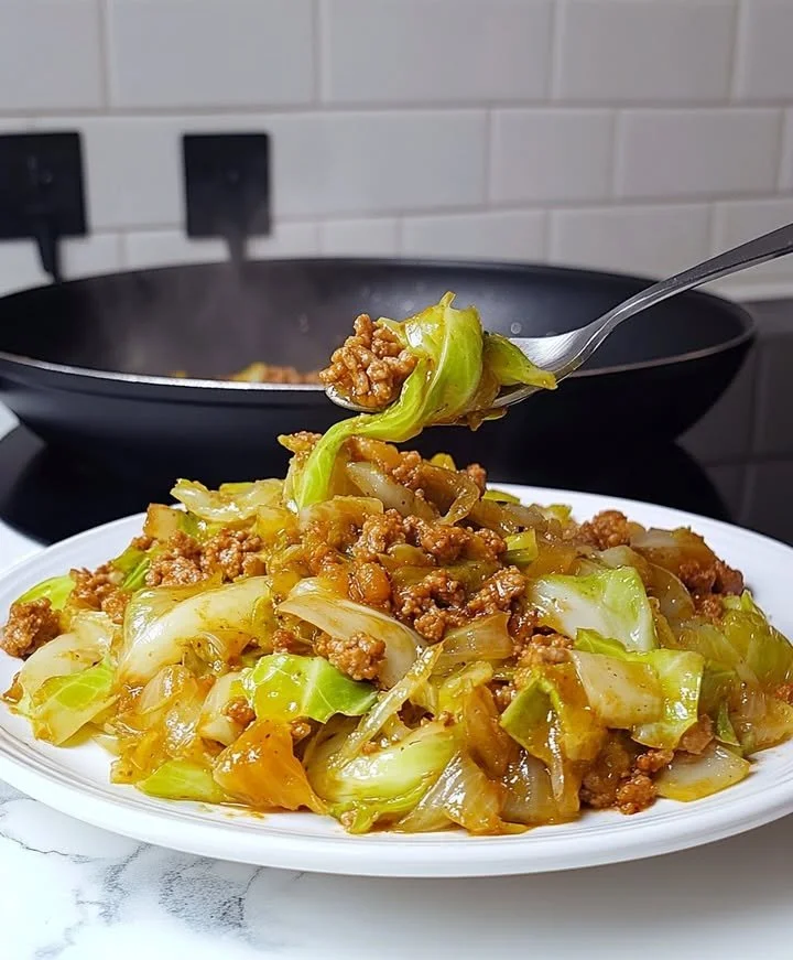 Schneller und gesunder Kohl in einer Schüssel, bereit zum Kochen
