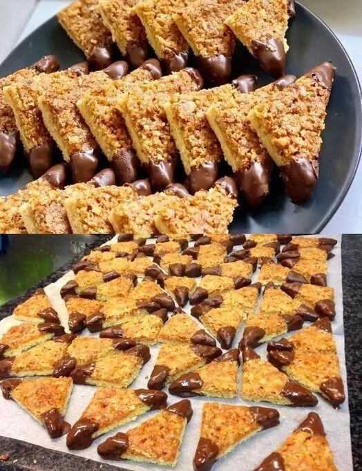 Ultrasaftige Nussecken auf einem Teller serviert, ideal für Desserts