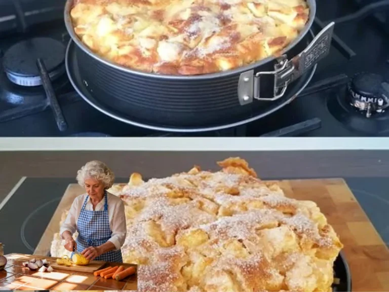Ultrasaftiger Apfelkuchen mit frischen Äpfeln und knusprigem Teig.