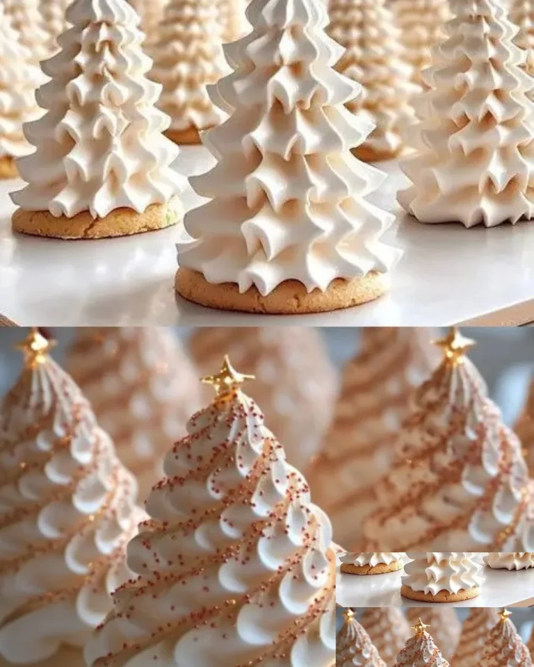 Leckere Baiser, die in nur 5 Minuten zubereitet werden.