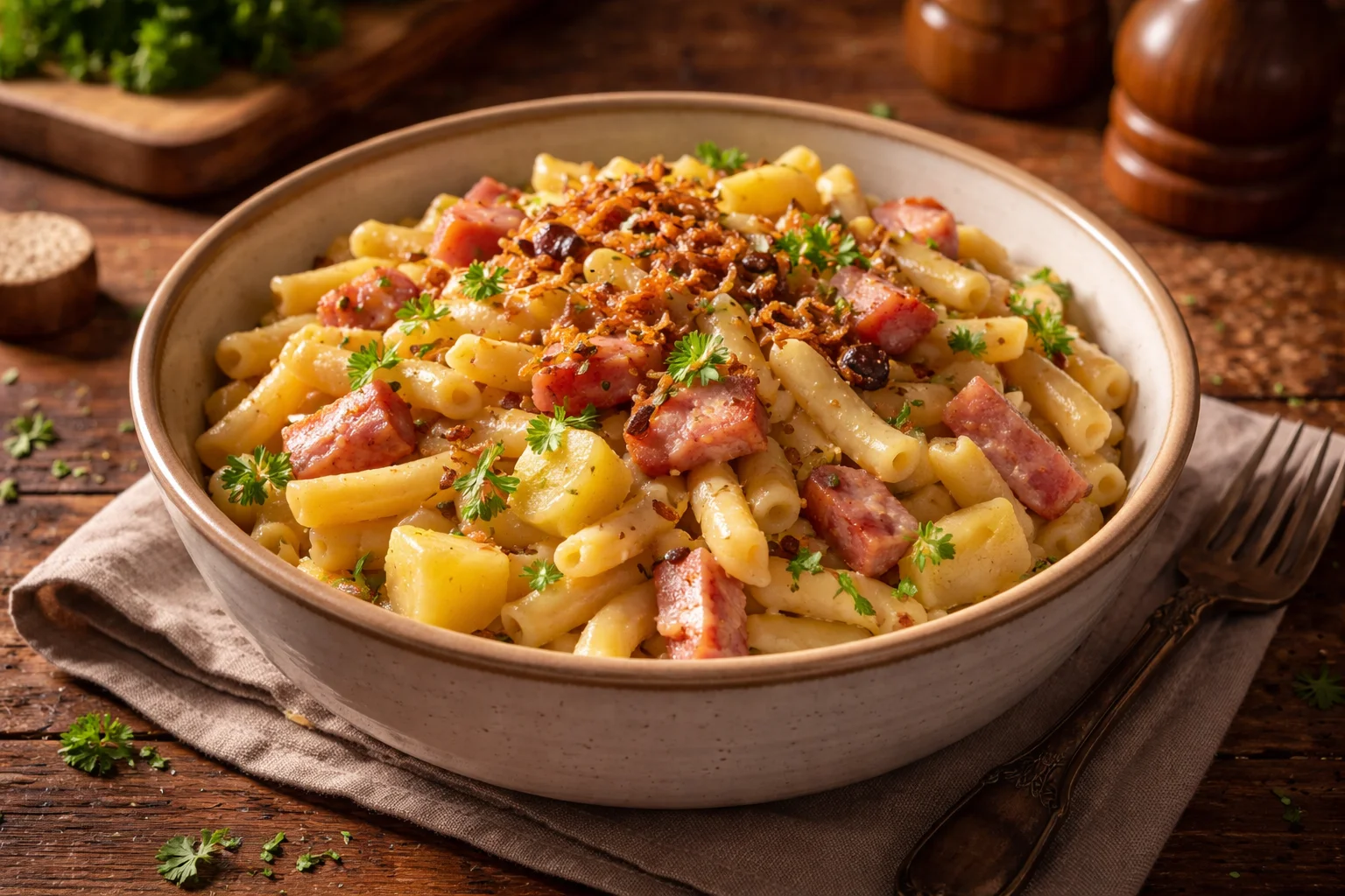 Älplermagronen: Swiss Comfort Food With Cheese & Applesauce